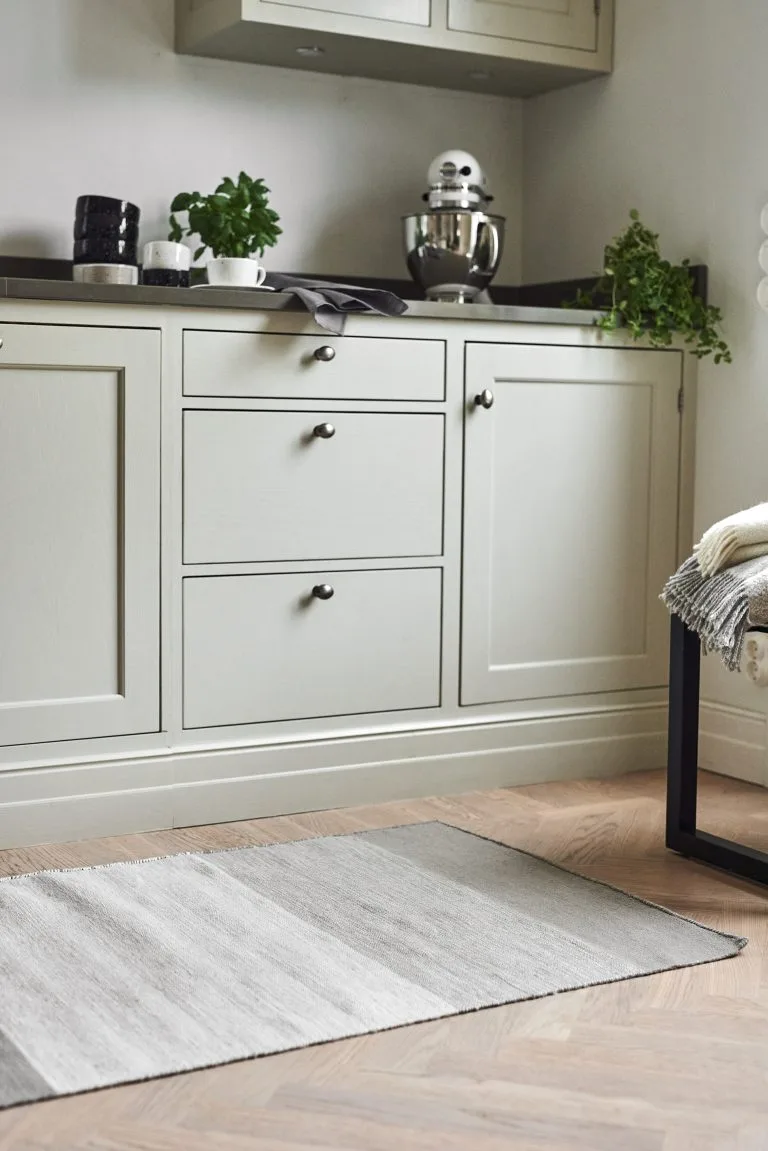 Scandi Living Granite Wollen Vloerkleed Lichtgrijs 4 Scandi Living Granite Wollen Vloerkleed Lichtgrijs - Afbeelding 2