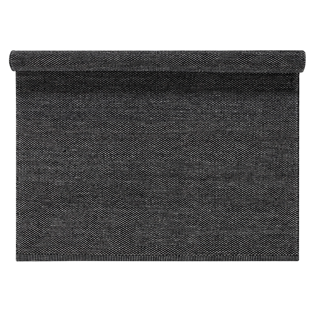 Scandi Living Lea Wollen Vloerkleed Zwart 3 Scandi Living Lea Wollen Vloerkleed Zwart