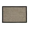 Dixie Sisal Deurmat Natuur-zwart -Vloerkleden winkel 40167 01 01 52d094bb20