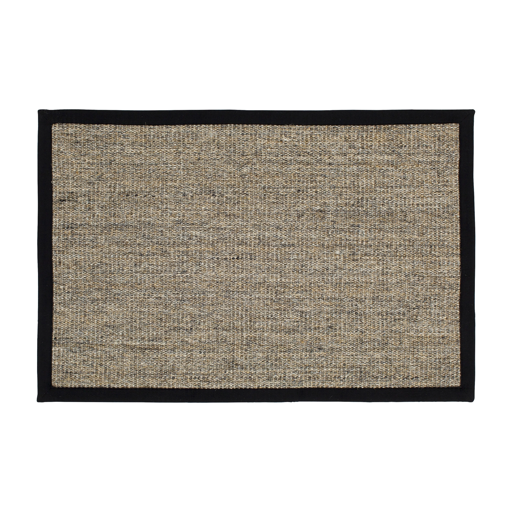 Dixie Sisal Deurmat Natuur-zwart 3 Dixie Sisal Deurmat Natuur-zwart