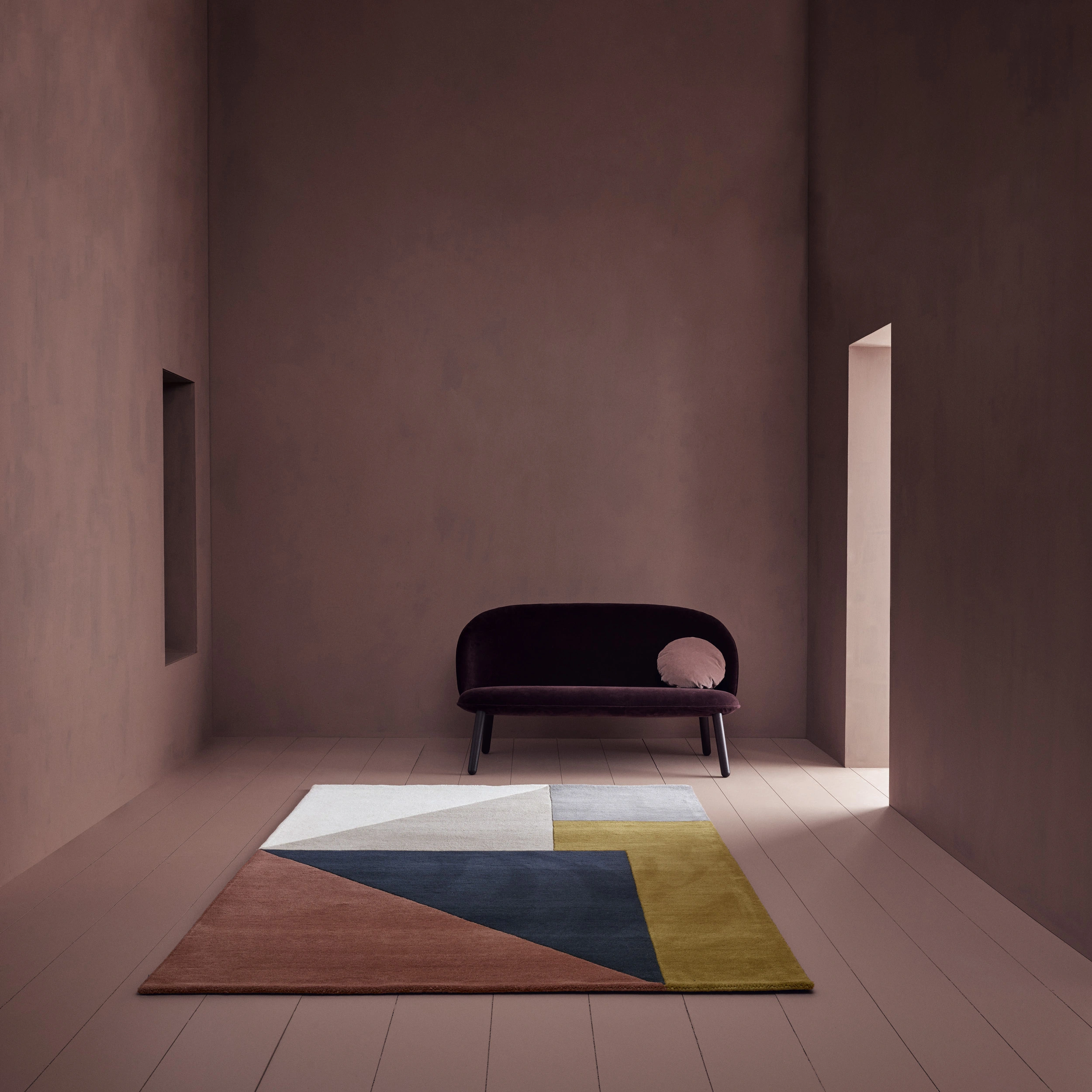 Linie Design Arguto Wollen Vloerkleed 170x240 Cm 4 Linie Design Arguto Wollen Vloerkleed 170x240 Cm - Afbeelding 2