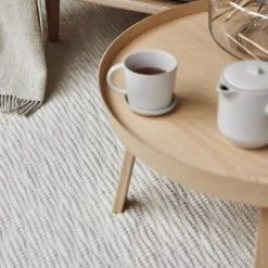 Scandi Living Pebble Wollen Vloerkleed Wit -Vloerkleden winkel 42865 03 03 6fa299c436