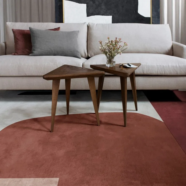 Layered Cloudberry Wollen Vloerkleed 4 Layered Cloudberry Wollen Vloerkleed - Afbeelding 2