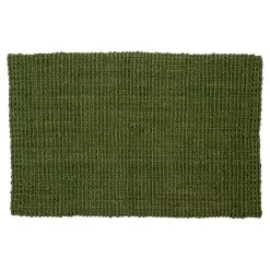 Dixie Jute Deurmat Dark Green