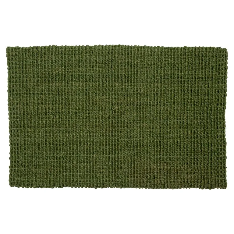 Dixie Jute Deurmat Dark Green 3 Dixie Jute Deurmat Dark Green
