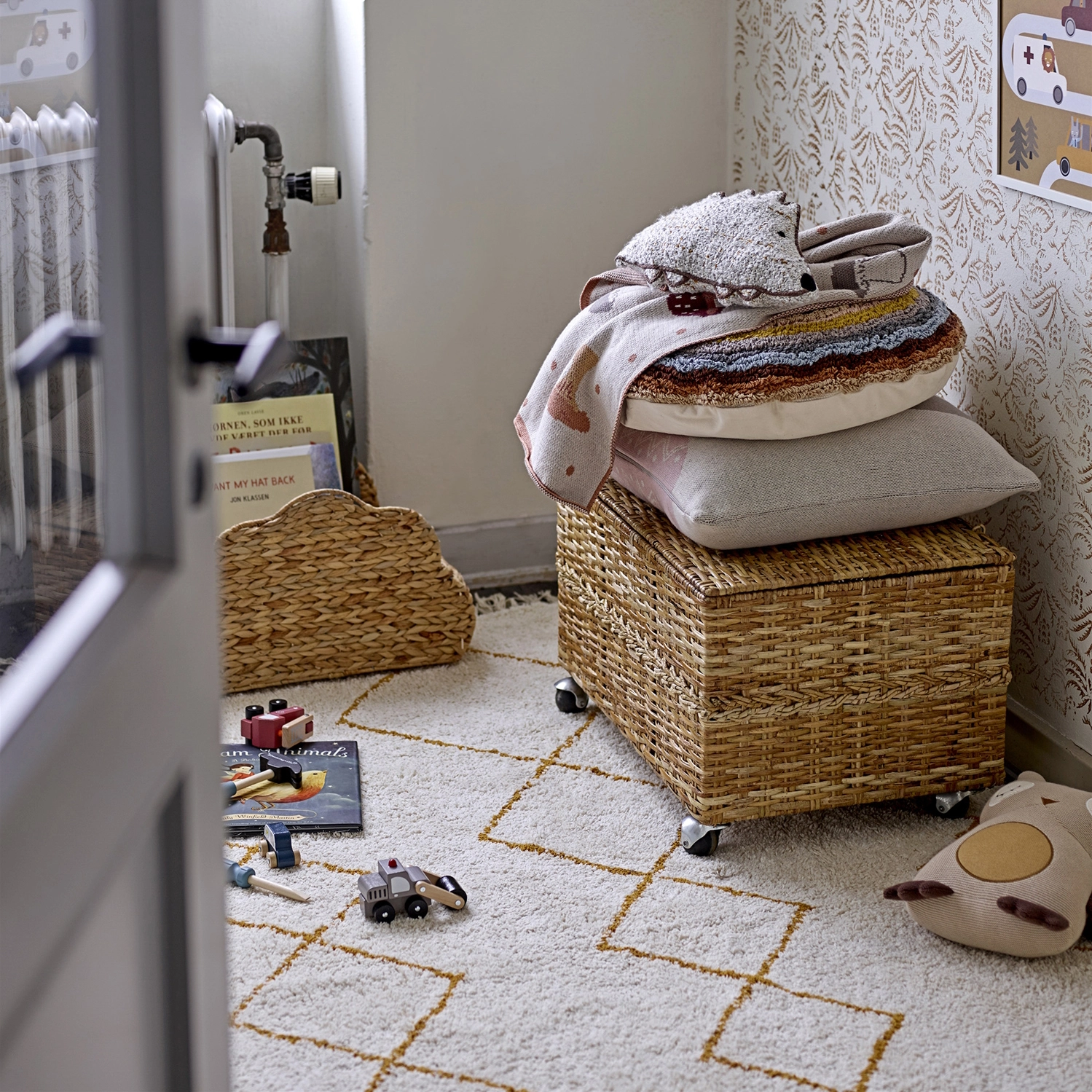 Bloomingville Katoenen Vloerkleed 140x200 Cm 5 Bloomingville Katoenen Vloerkleed 140x200 Cm - Afbeelding 3