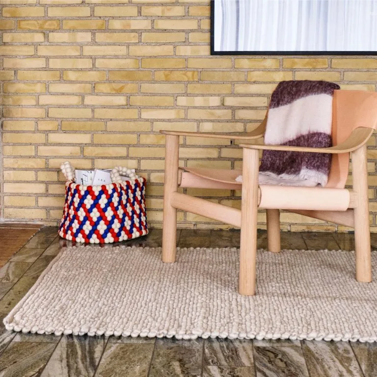 Hay Peas Random Wollen Vloerkleed 140x200 Cm 5 Hay Peas Random Wollen Vloerkleed 140x200 Cm - Afbeelding 3