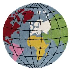 Kateha Earth Vloerkleed Ø130 Cm