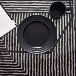 NJRD Circles Wollen Vloerkleed Naturel Witte -Vloerkleden winkel 46373 02 02 114224c5de