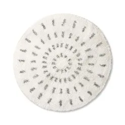 HK Living Swirl Badkamermat Ø60 Cm