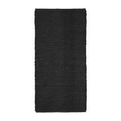 Boel & Jan Merida Jute Vloerkleed Zwart