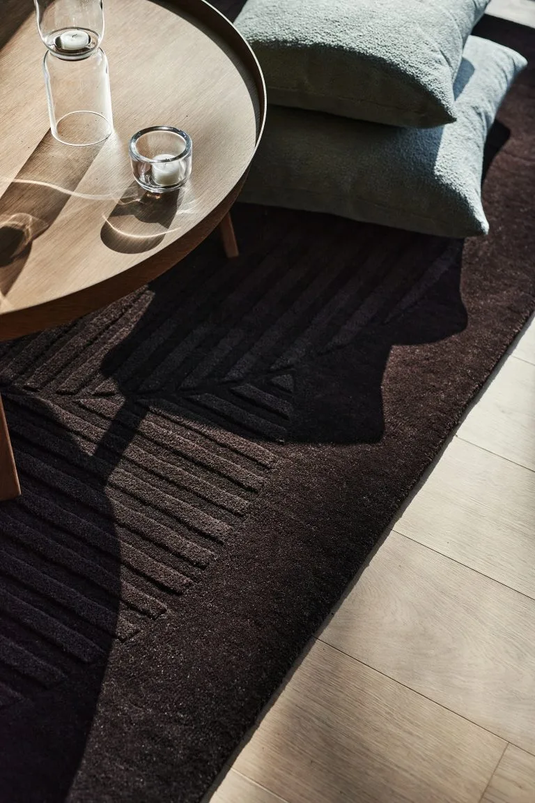 NJRD Levels Wollen Vloerkleed Circles Bruin 7 NJRD Levels Wollen Vloerkleed Circles Bruin - Afbeelding 5