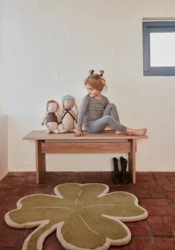 OYOY Lucky Clover Vloerkleed 95x95 Cm -Vloerkleden winkel 506820 01 4 EnvironmentImage b3a6a663ba