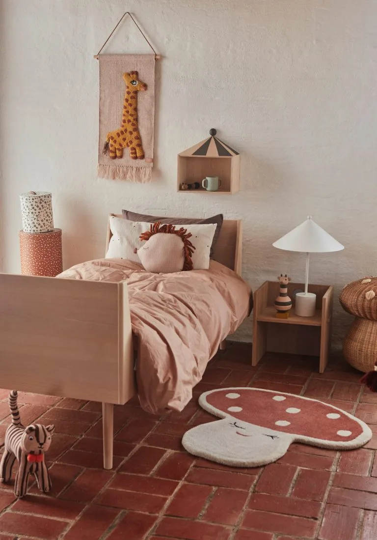 OYOY Malle Mushroom Vloerkleed 75x77 Cm 6 OYOY Malle Mushroom Vloerkleed 75x77 Cm - Afbeelding 4