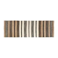 Dixie Elin Jute Vloerkleed Gestreept