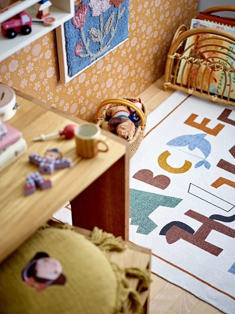 Bloomingville Memmo Vloerkleed 110x110 Cm 5 Bloomingville Memmo Vloerkleed 110x110 Cm - Afbeelding 3