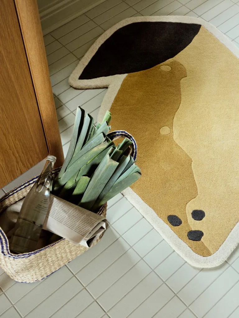 Broste Copenhagen Lemon Vloerkleed 86x120 Cm 4 Broste Copenhagen Lemon Vloerkleed 86x120 Cm - Afbeelding 2