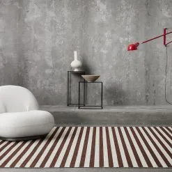 Kasthall Narrow Stripe Icon Vloerkleed -Vloerkleden winkel Arkad narrow stripe icon red clay miljo c2b41cceef