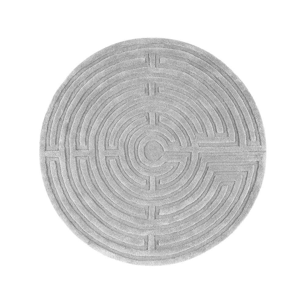Kateha Minilabyrint Vloerkleed Rond 3 Kateha Minilabyrint Vloerkleed Rond