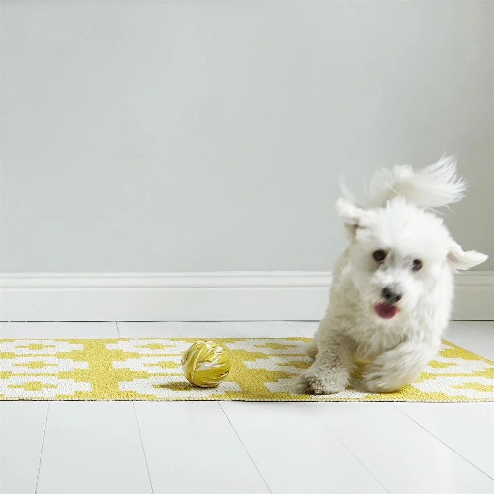 Brita Sweden Flower Vloerkleed Sun (geel) 8 Brita Sweden Flower Vloerkleed Sun (geel) - Afbeelding 6